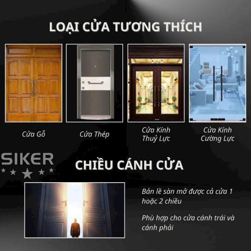 Bản lề sàn SK1500 chính hãng – Độ bền vượt trội, giá tốt nhất